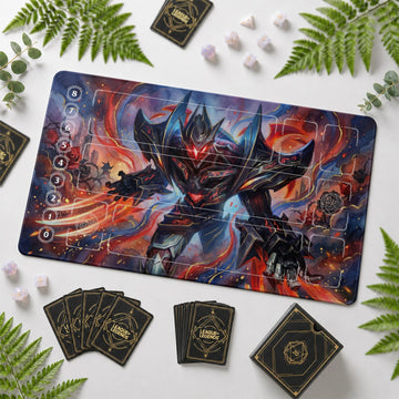 Zed Crimson Playmat - LoL Riftbound TCG Mat