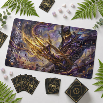 Zed Goldwing Playmat - LoL Riftbound TCG Mat