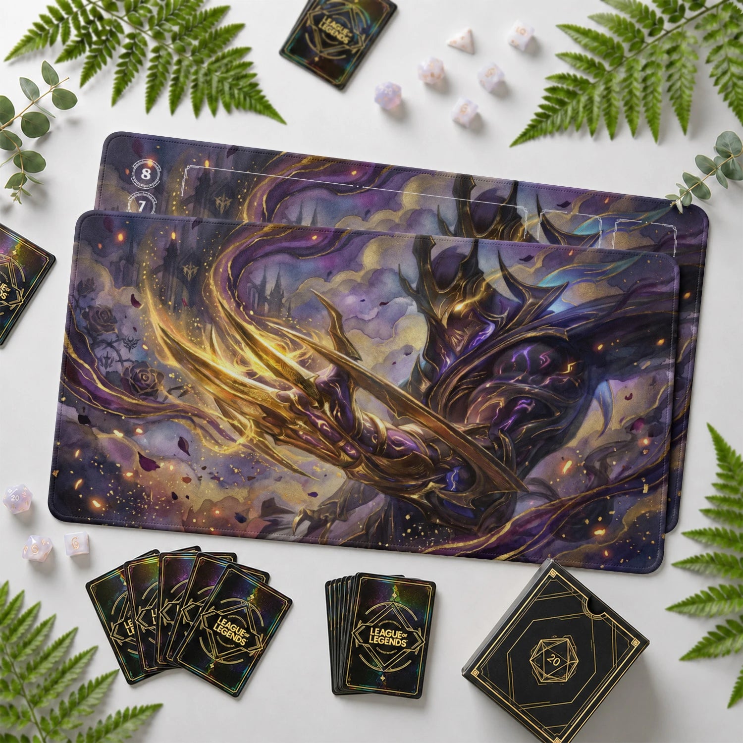 Zed Goldwing Playmat - LoL Riftbound TCG Mat
