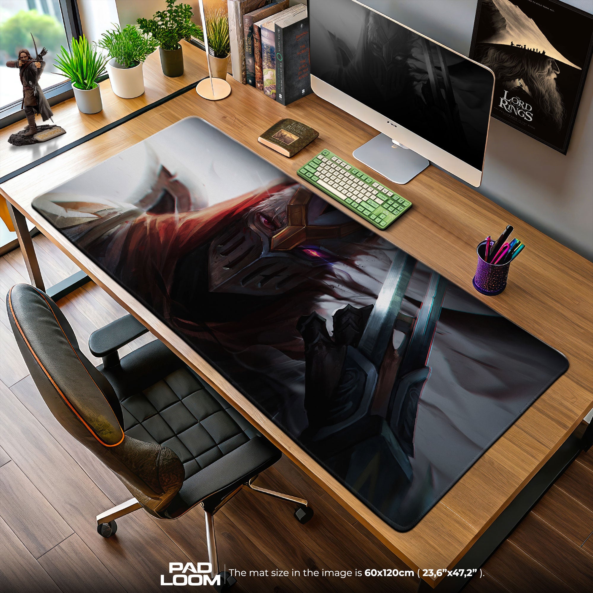 Zed High Noon Mouse Pad, League of Legends Gaming Desk Mat – Padloom