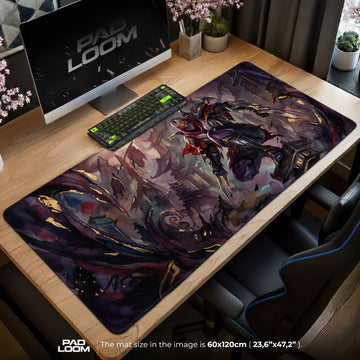 Zed Shadow Blades Mouse Pad - League of Legends Mat