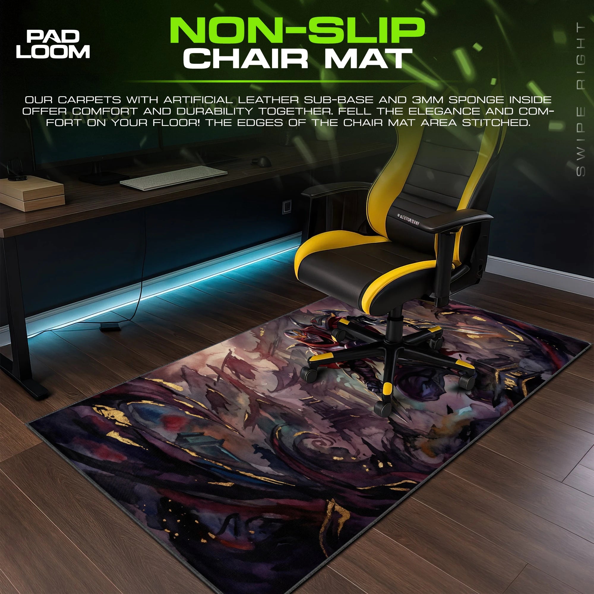Zed Shadow Blades Mouse Pad - League of Legends Mat