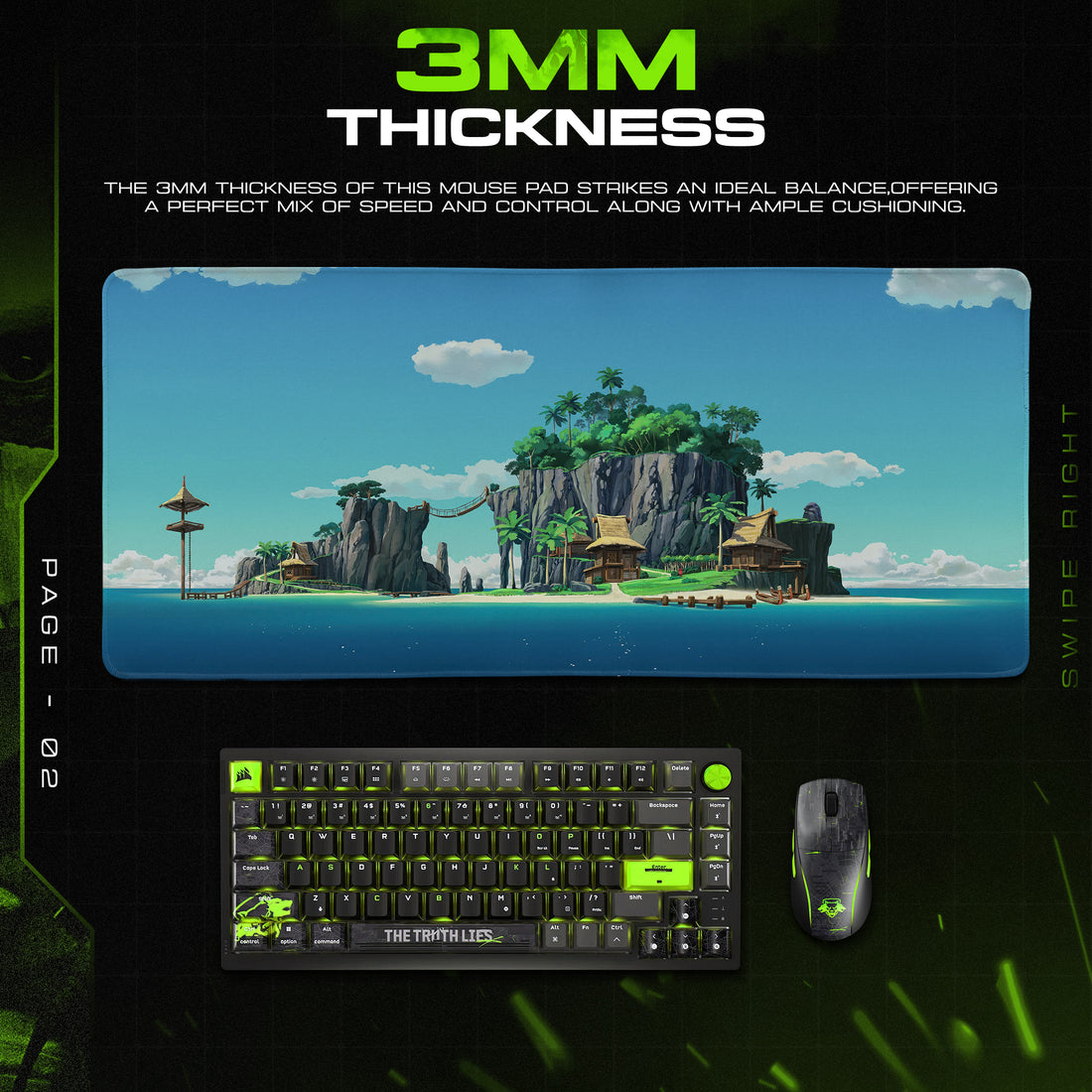 Zelda Hyrule Awakens Mouse Pad – Gaming Desk Mat