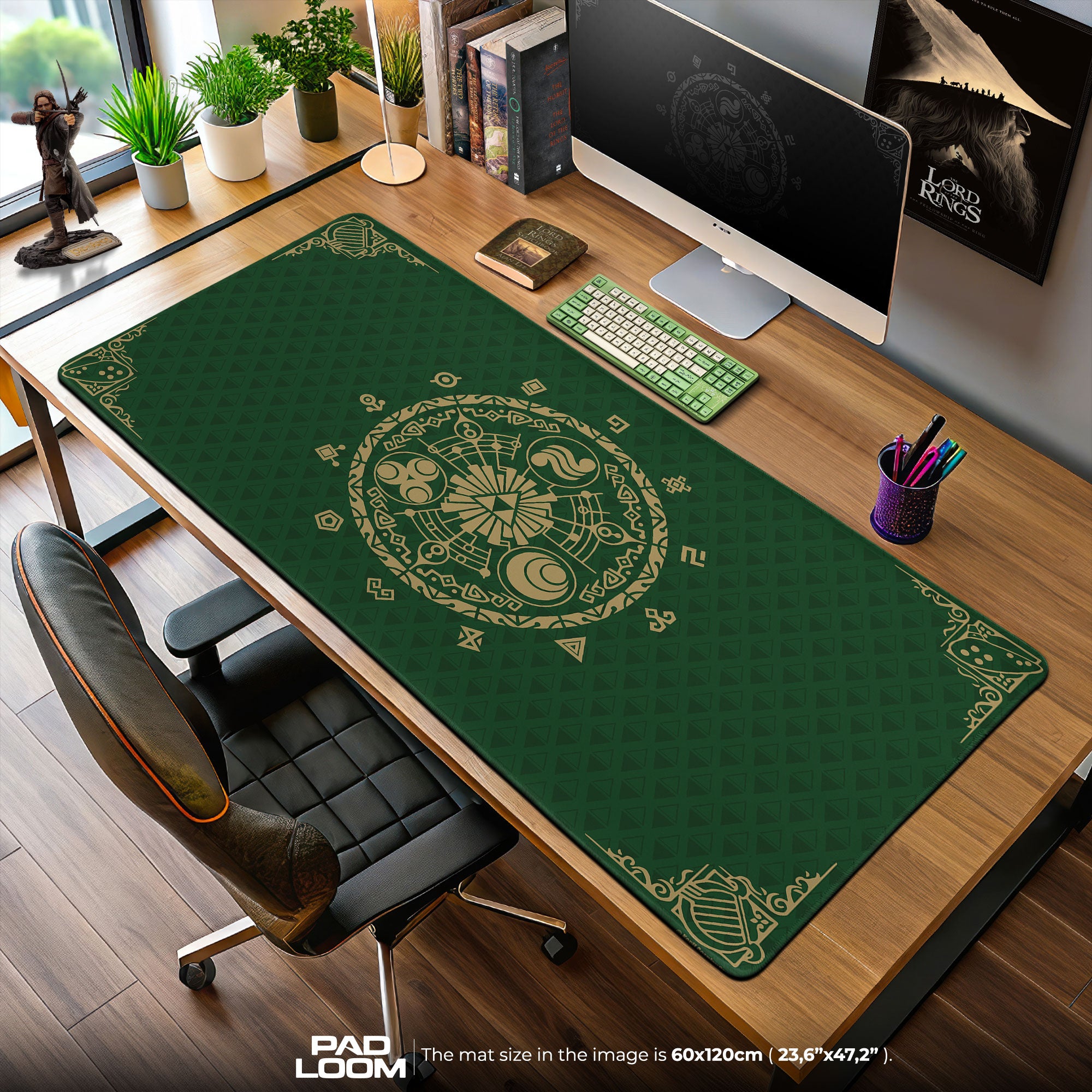 Zelda Hyrule Seal Mauspad, Gaming-Schreibtischmatte