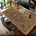 Zelda Hyrule Tapestry Mouse Pad – Fantasy Desk Mat Padloom