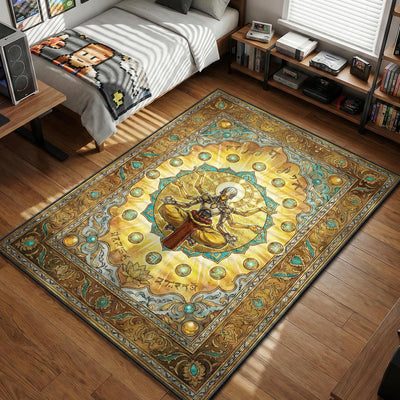 Zenyatta Transcendence Rug - Overwatch Chair Mat