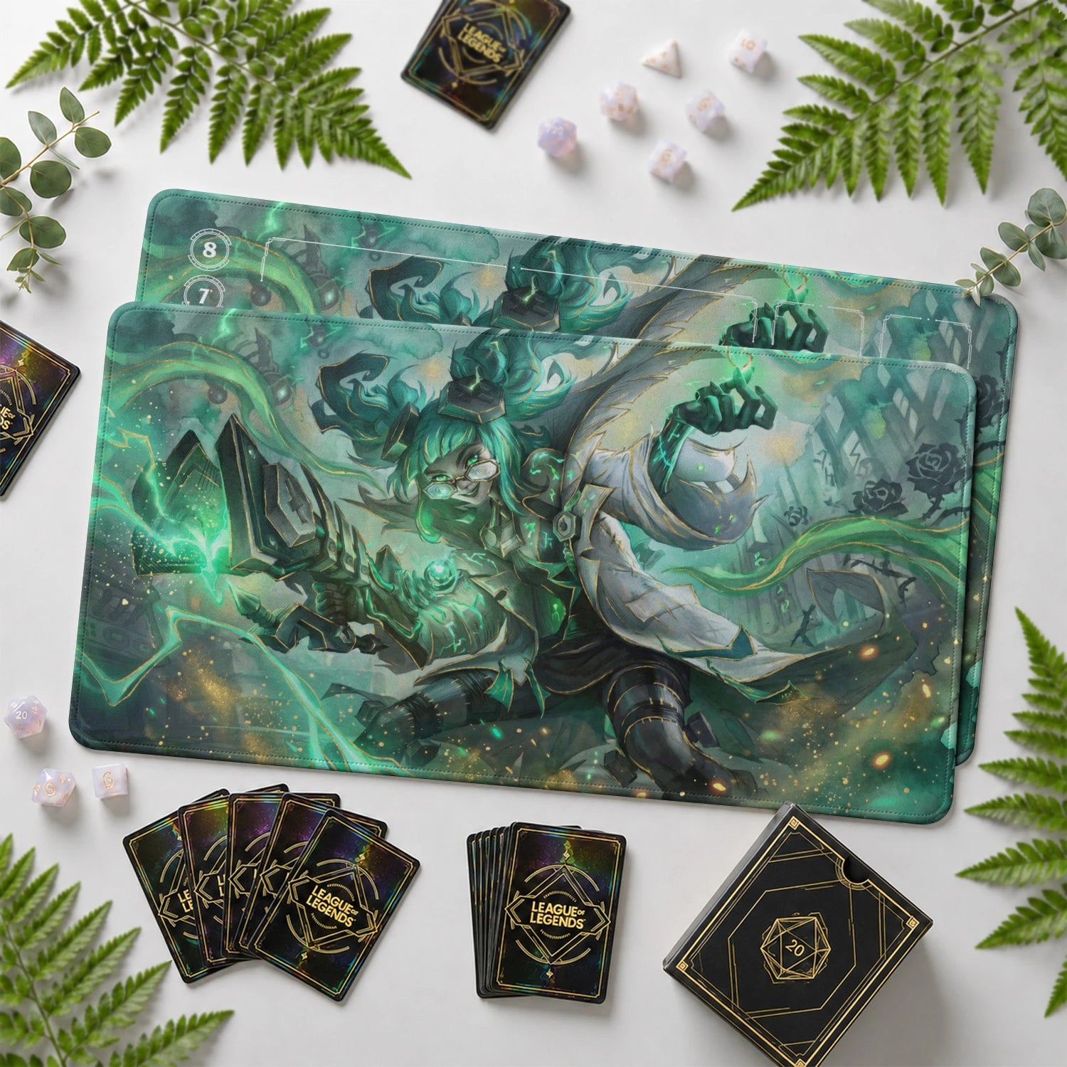 Zeri Surge Playmat - LoL Riftbound TCG Mat