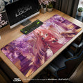 Zero Two Mouse Pad - Crimson Blossom Anime Desk Mat Padloom