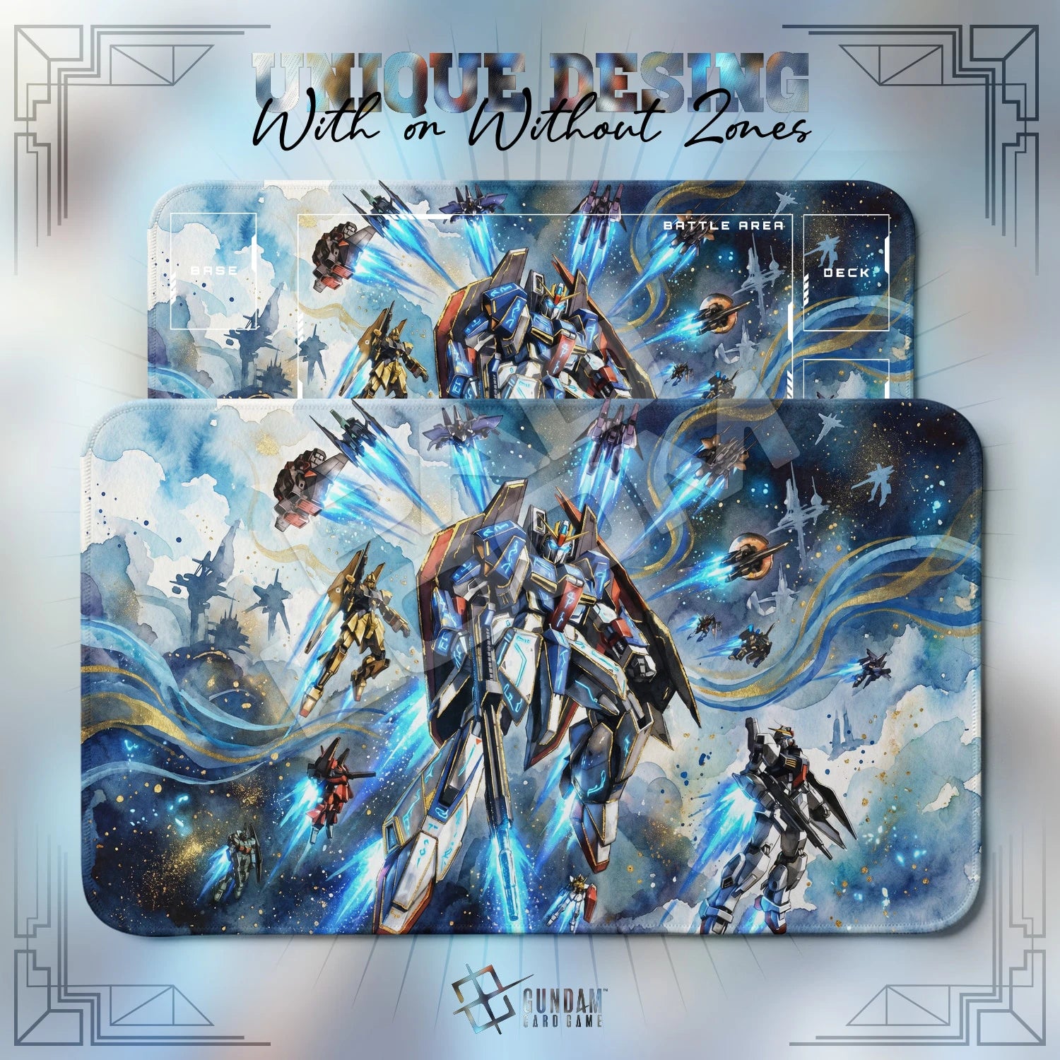 Zeta Fleet Playmat - Gundam TCG Card Game Mat