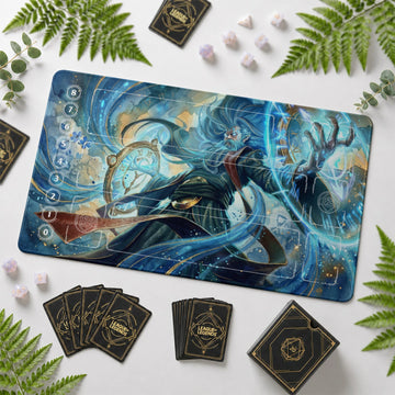Zilean Time Playmat - LoL Riftbound TCG Mat