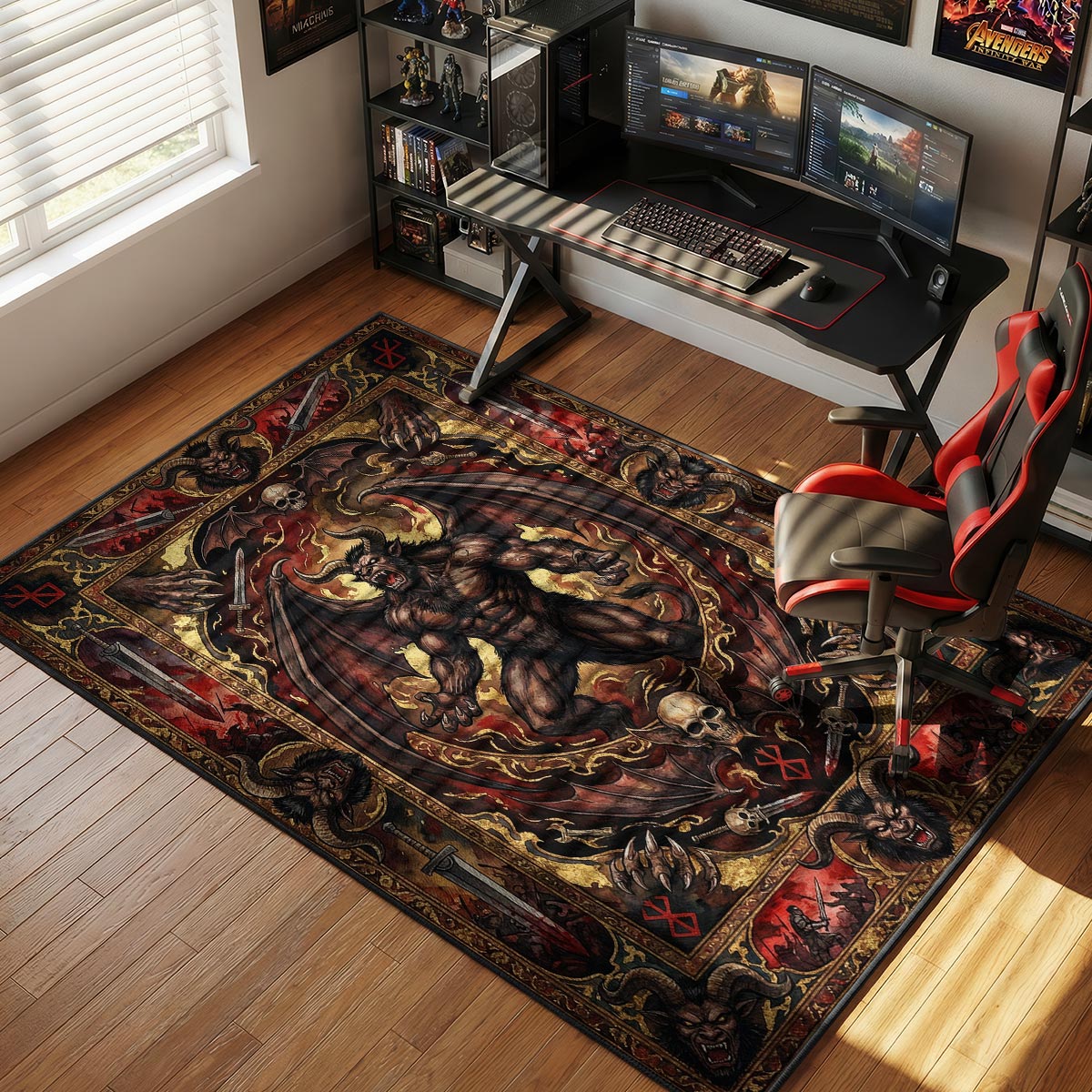 Zodd Immortal Apostle Rug - Berserk Chair Mat