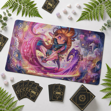 Zoe Cosmic Playmat - LoL Riftbound TCG Mat