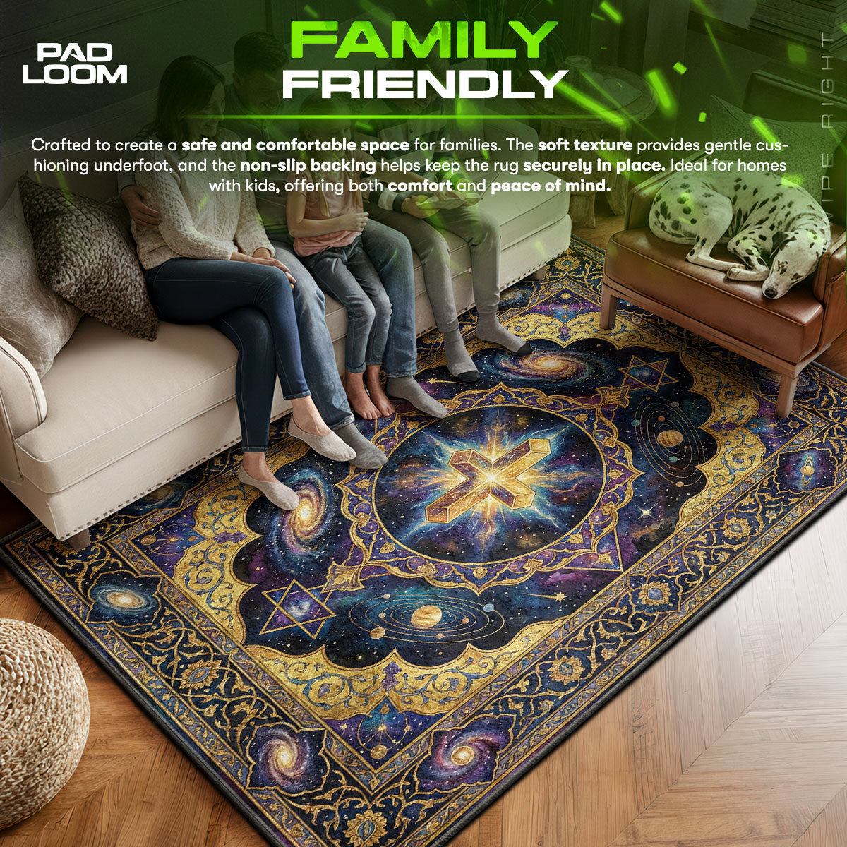 B-12 Rotes Protokollteppich - Streunende Stuhlmatte