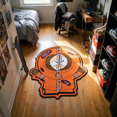 Zombie Kenny Rug - Shaped Cartoon Area Rug