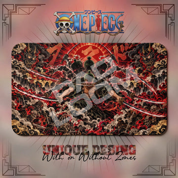 Zoro King of Hell Playmat - One Piece TCG Mat