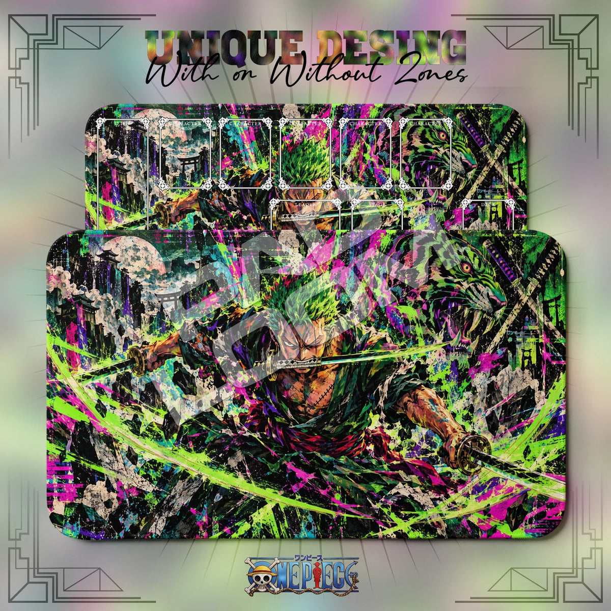 Zoro Santoryu Playmat - One Piece TCG Mat