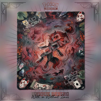 Zoroark Illusion Playmat - 2 Player Pokemon TCG