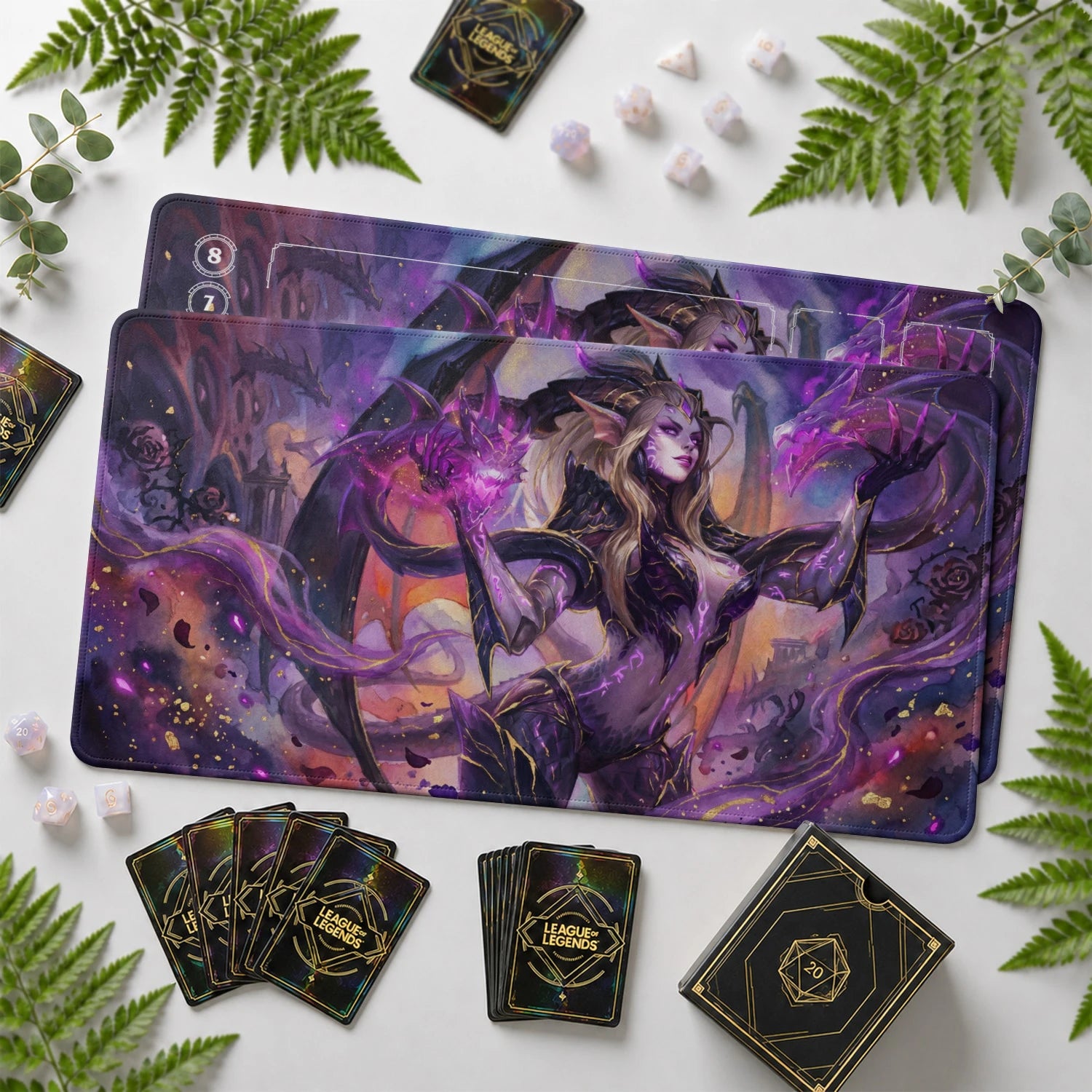 Zyra Thorn Playmat - LoL Riftbound TCG Mat