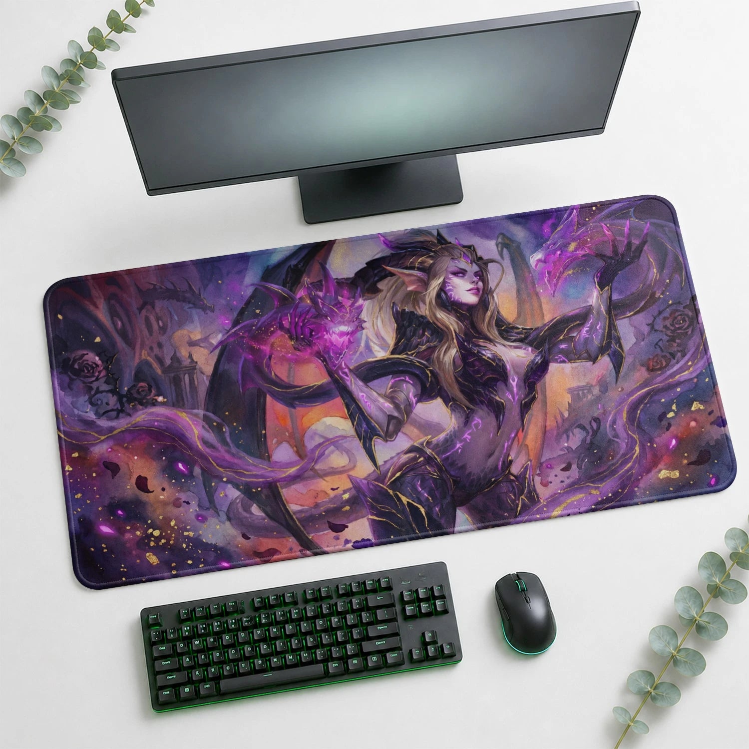 Zyra Thorn Playmat - LoL Riftbound TCG Mat
